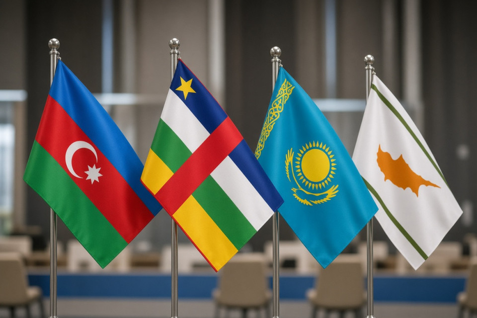 CAR Expands Diplomatic Network with Azerbaijan, Kazakhstan and Cyprus