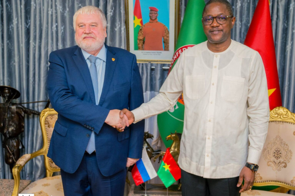 Burkina Faso, Russia Reaffirm Cooperation