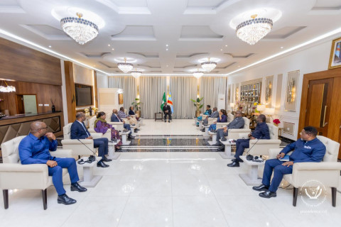 Tshisekedi Meets African Union Facilitators on Eastern DRC Peace Efforts