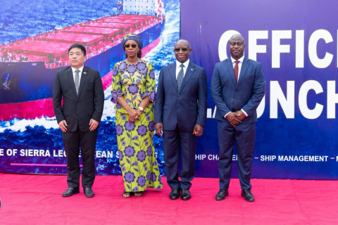 Sierra Leone Launches Chinese-Backed National Shipping Company